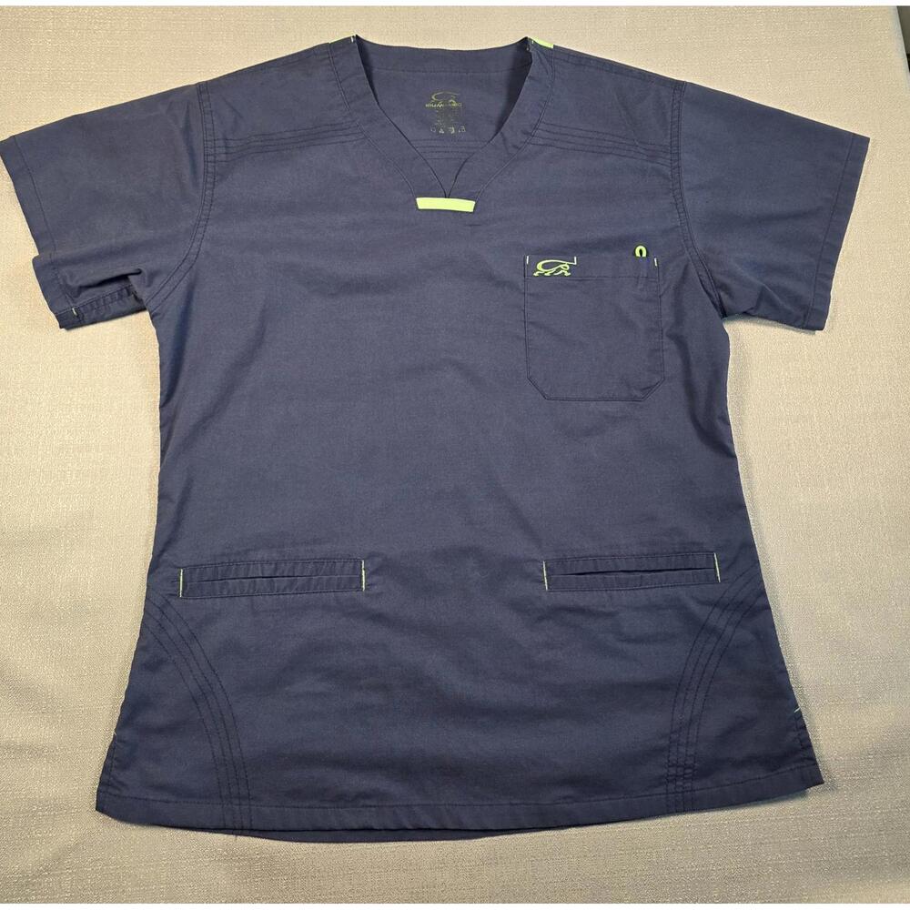 Iguana Med Flex II Quattro V-neck Scrub Top Small